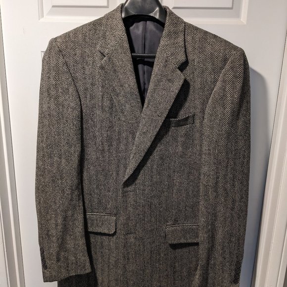 Herringbone blazer in grey - Picture 1 of 7